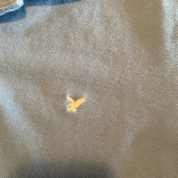 American Eagle Outfitters Polo Mens XL Blue Button Up With Collar Work Casual - Picture 5 of 13